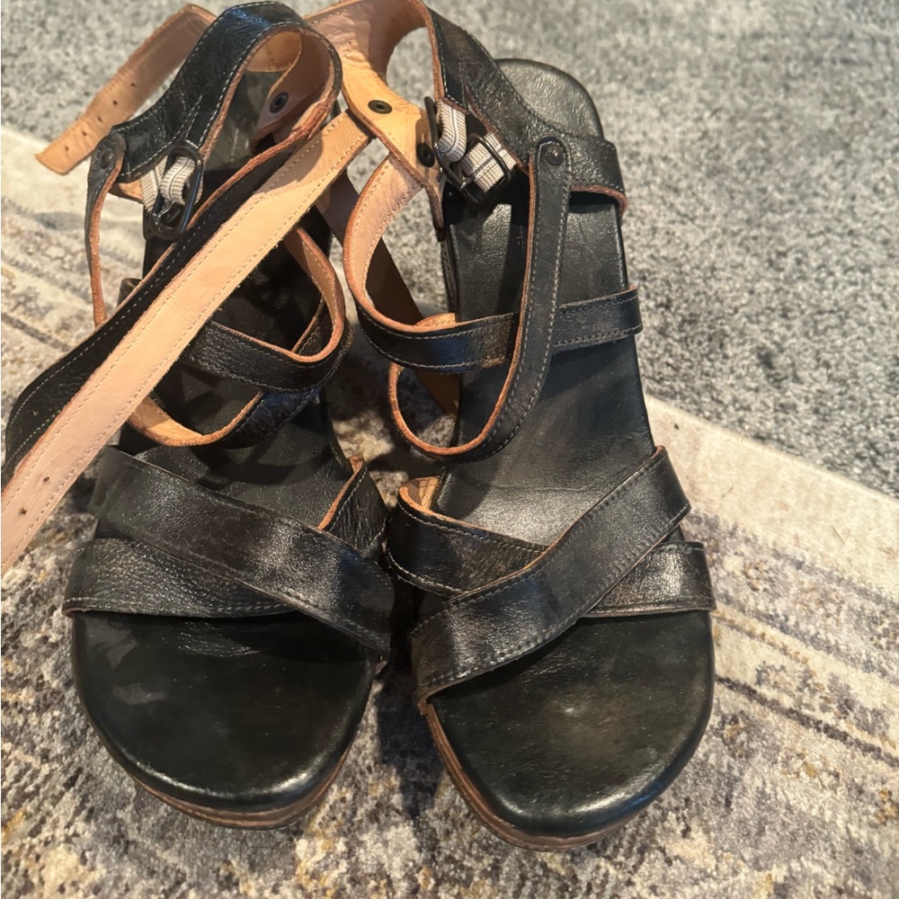 Bed Stu never worn wedge sandals size 11